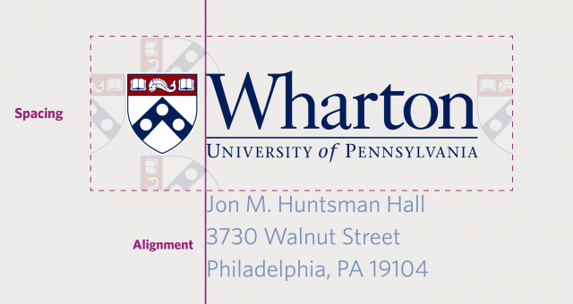 Wharton School Colors - Identity Kit