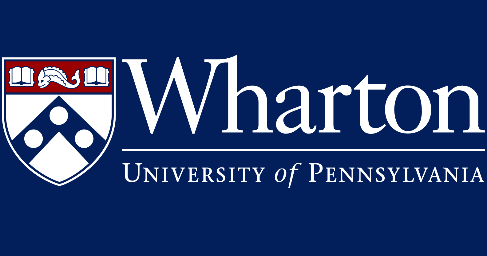 Video_Incorrect-Usage_2 Logo of Wharton School, University of Pennsylvania, featuring a shield with three diamonds and a stylized "W," accompanied by the text "Wharton University of Pennsylvania."